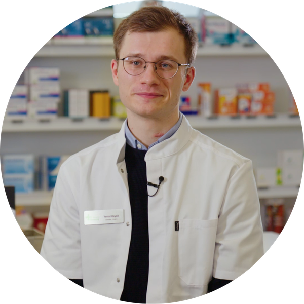Portrait of pharmacist Yentel Heyde